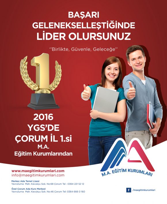Reklam Tasarımı - MA Eğitim Kurumları